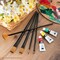 RSET-4304 | Essentials™ 5pc Gold Taklon Variety Brush Set 4304